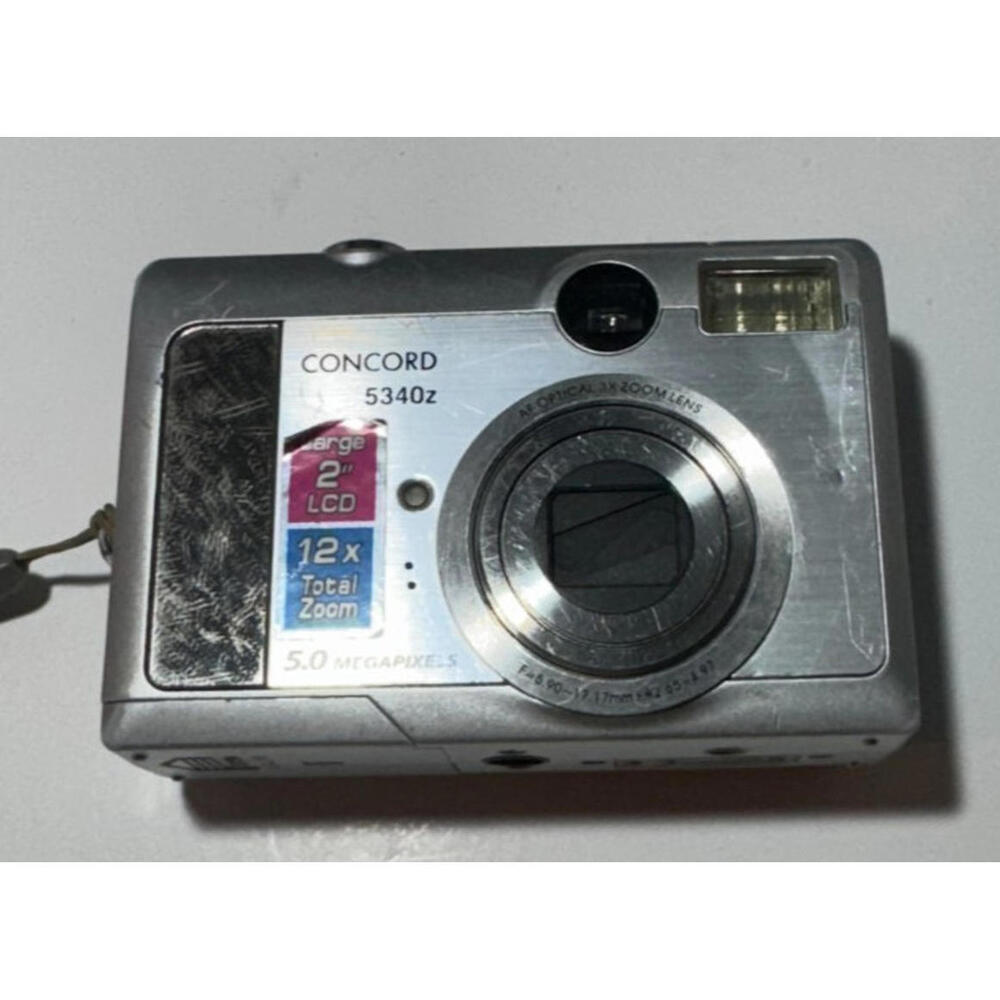 Concord Digital Camera 5340z 5.0 mp MPEG-4 Movie
